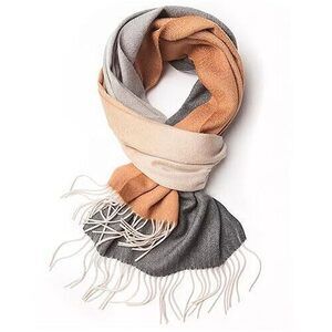 7771 Wool Scarf Soft Warm Winter Scarves Wraps
